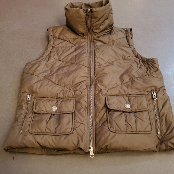 JACOB CONNEXION olive puffer vest - Picture 4 of 11